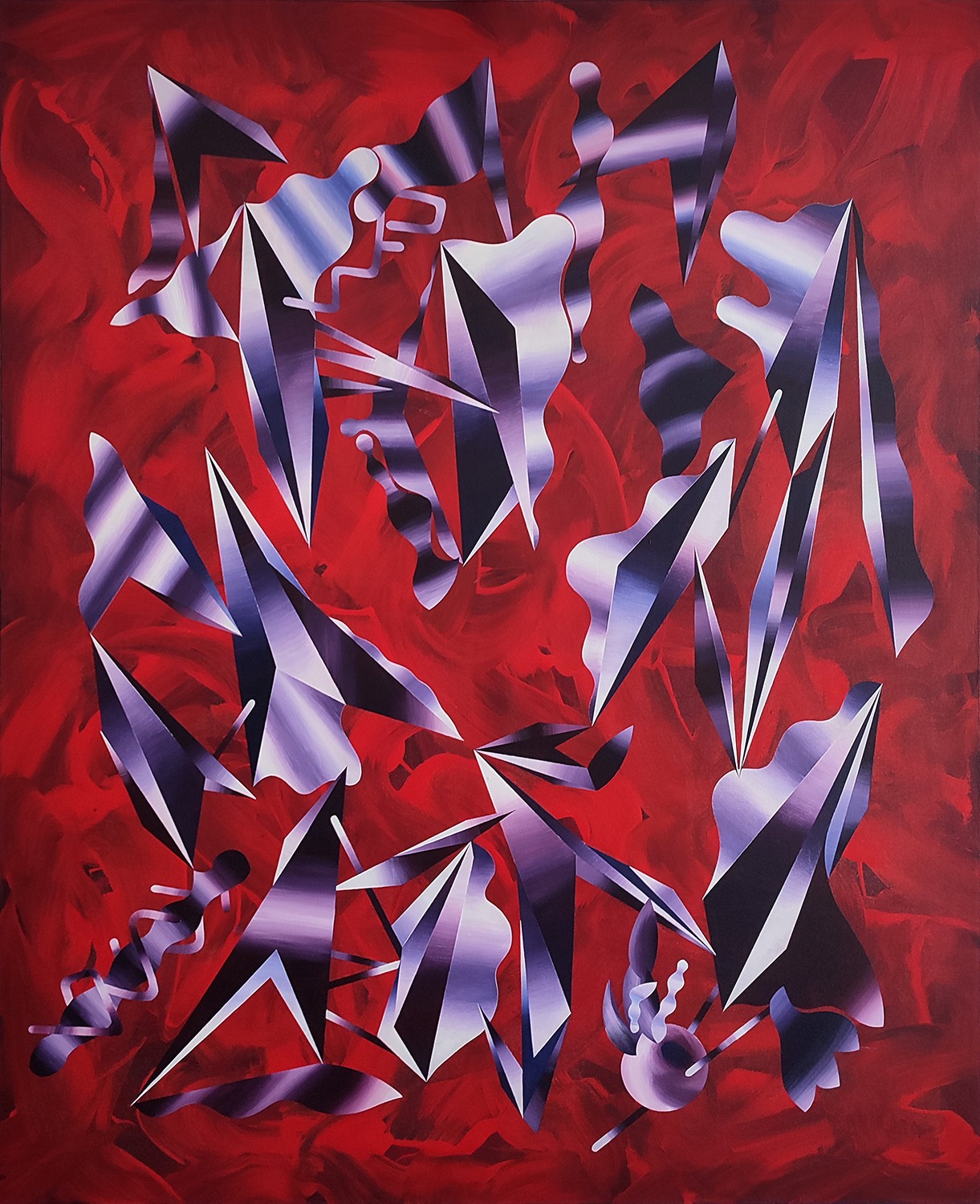 Tomasz-Piars-Crystals-of-Memory-2021-No.3.-acrylic-on-canvas-160x130cm